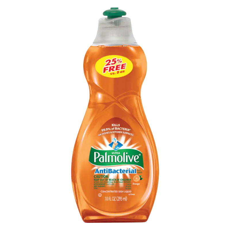 Palmolive Orange Antibacterial Dish Soap 10oz