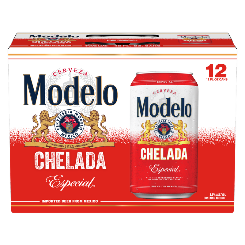 Modelo Chelada Especial 12pk 12oz Can 3% ABV