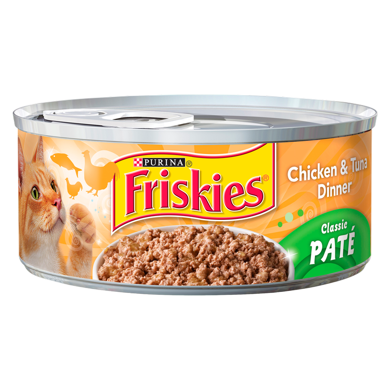 Friskies Chicken & Tuna Dinner Cat Food 5.5oz