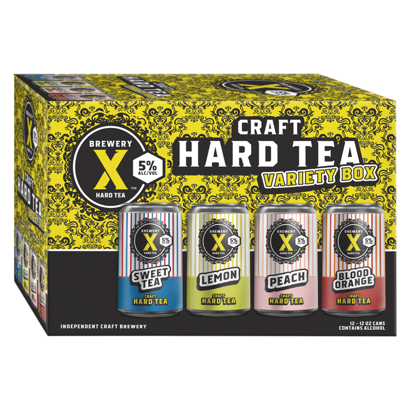 BREWERY X HARD TEA VAR 12PKC