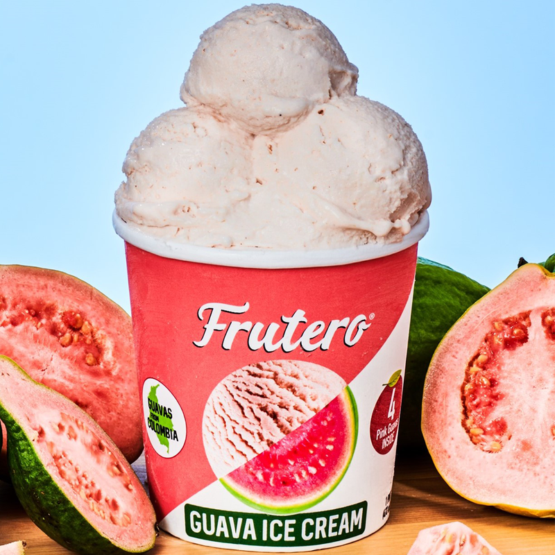 Frutero Guava Ice Cream Pint 16oz
