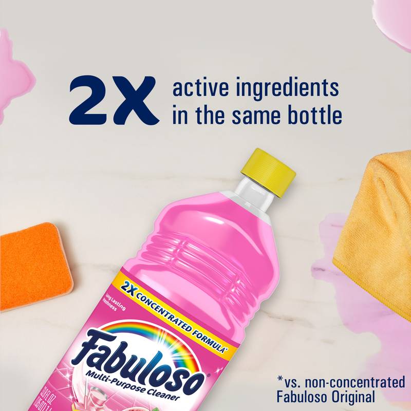 Fabuloso Multi-Purpose Cleaner, Watermelon Scent, 33.8 fl oz