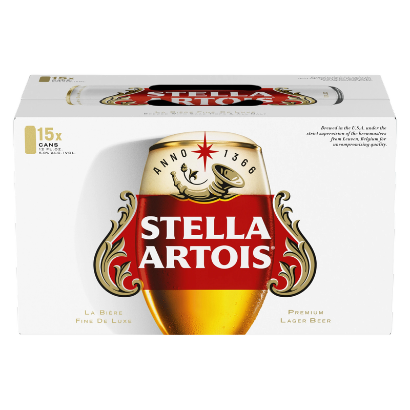 Stella Artois 15pk 12oz Can 