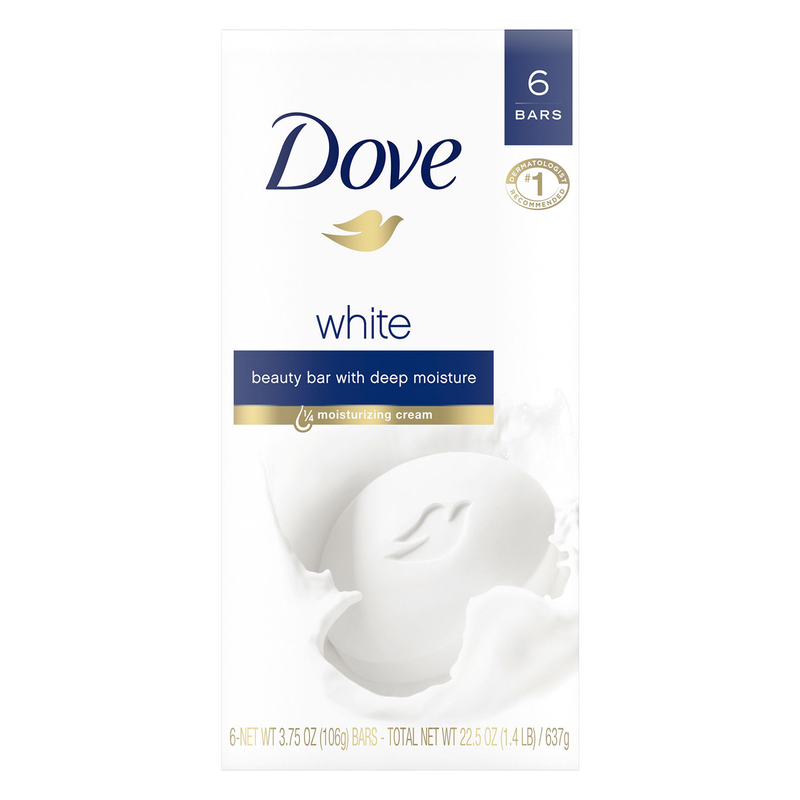 Dove White Beauty Bars 6ct