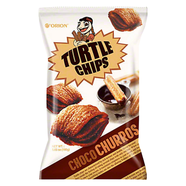 Orion Turtle Chips Chocolate Churro, 5.64oz