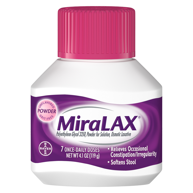 MiraLAX Laxative Powder 7 Doses 4.1oz