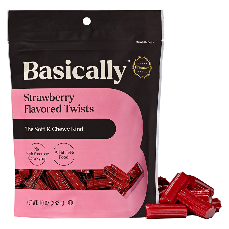 Basically Premium Strawberry Twists 10 oz