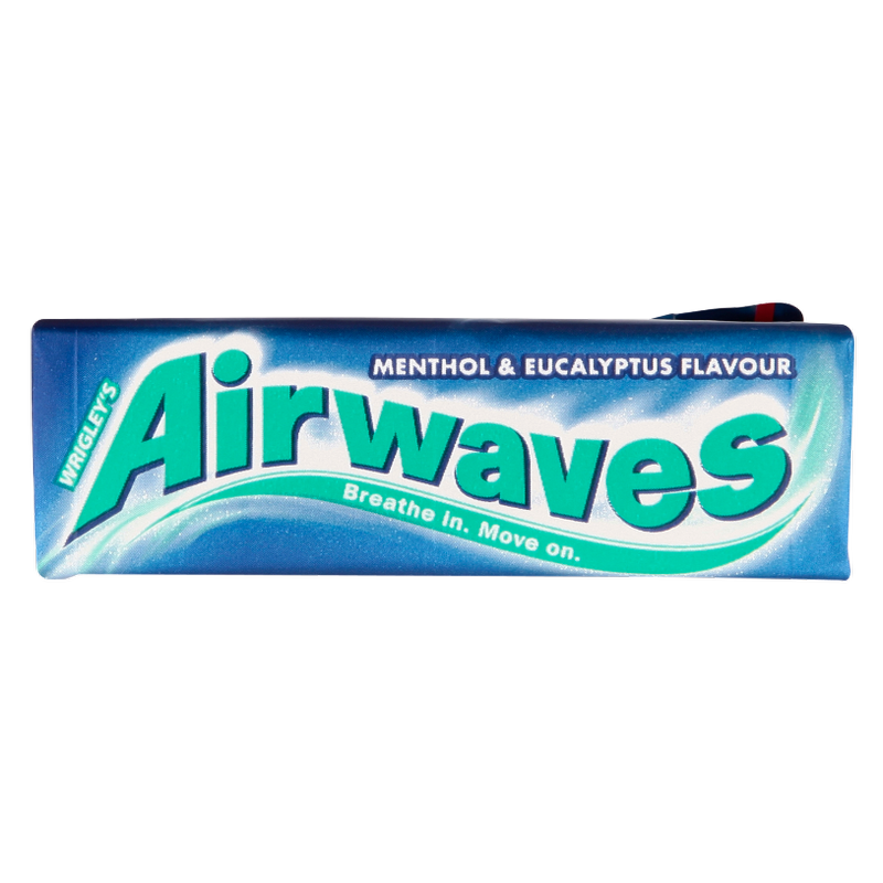Wrigley's Airwaves Menthol & Eucalyptus, 10pcs