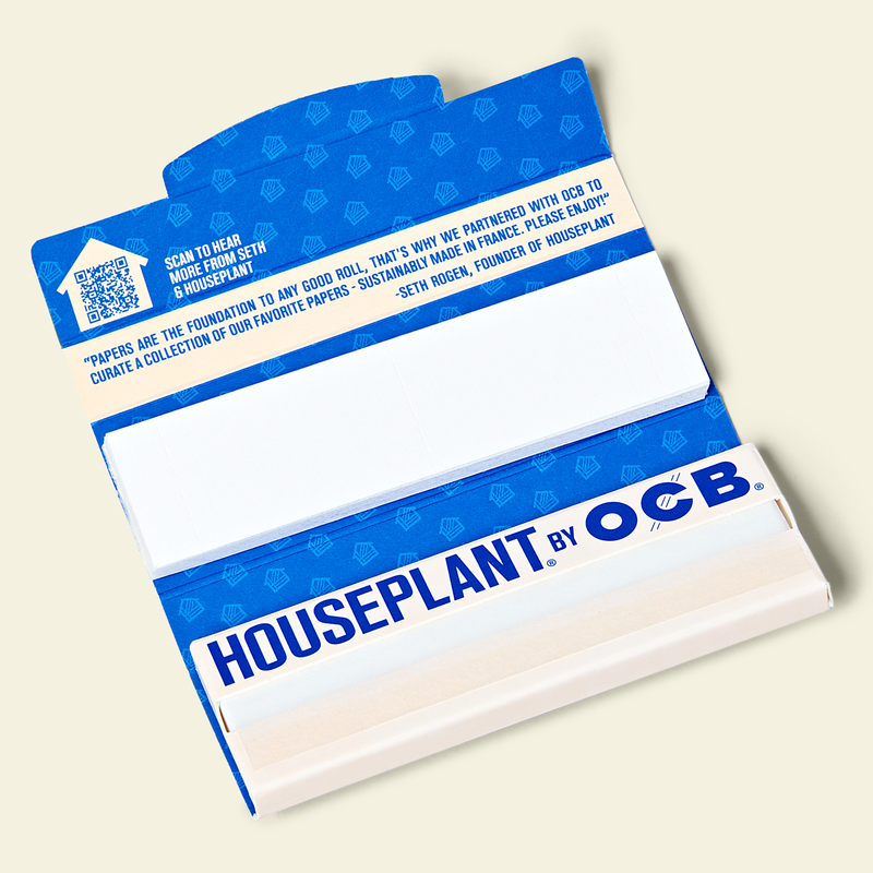 Houseplant® by OCB® Classic 1 1/4 Rolling Papers + Tips 