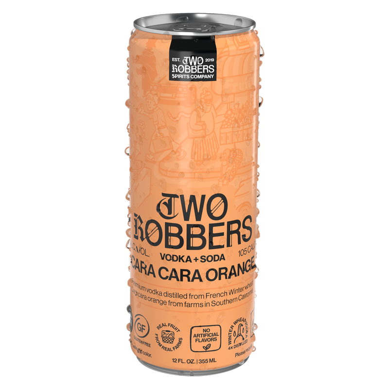 Two Robbers Vodka Soda Variety 8pk 12oz Cans