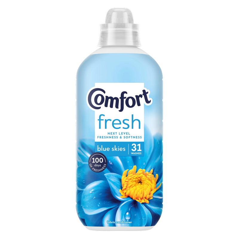 Comfort Blue Skies Fabric Conditioner 31 Washes, 930ml