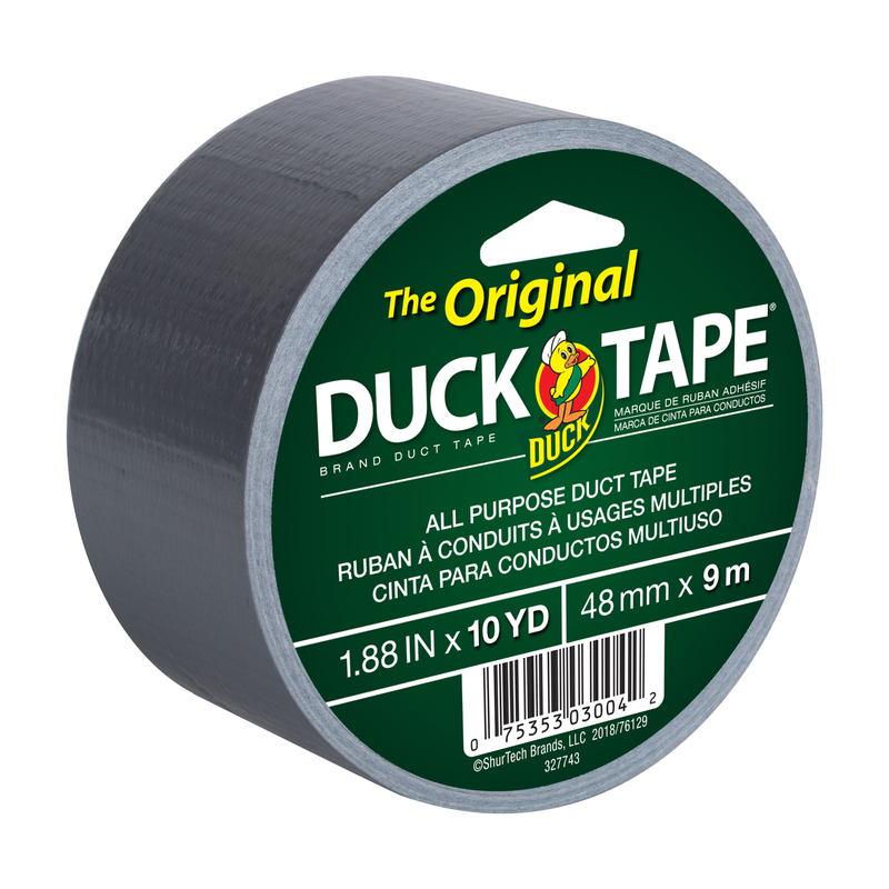 Duck 1.88 in. W X 10 Yd L Gray Duct Tape