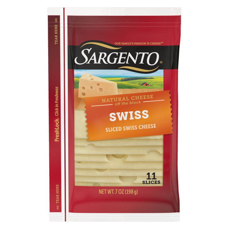 Sargento Sliced Swiss Natural Cheese - 11 slices
