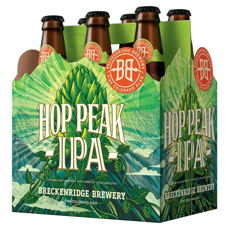 Breckenridge Hop Peak IPA 6pk Btl 6.5% ABV