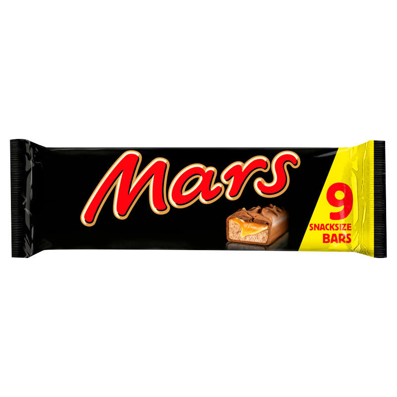 Mars Bars Snacksize, 9 x 33.8g