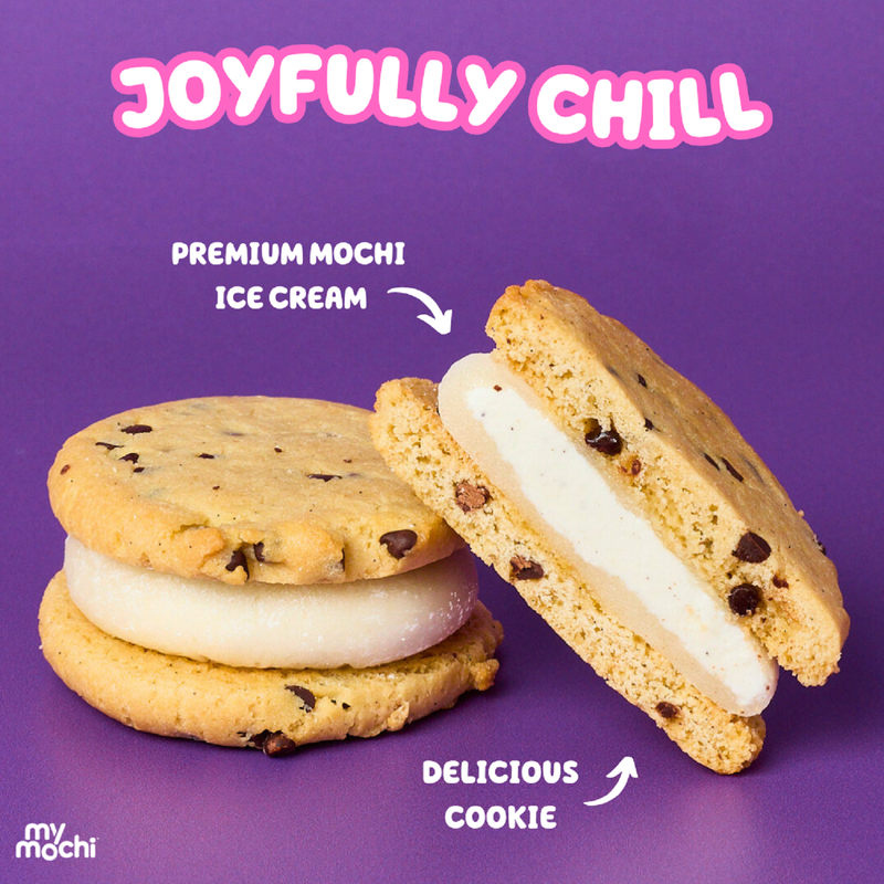 My/Mochi Vanilla Chocolate Chip Cookie Sandwich 1ct