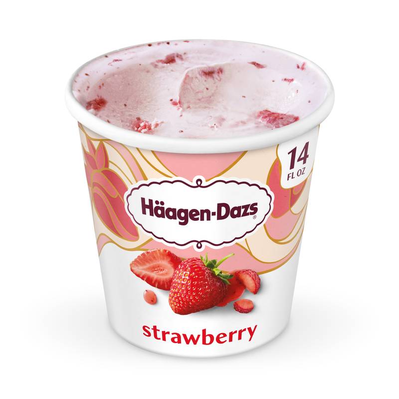 Haagen-Dazs Strawberry Ice Cream Pint
