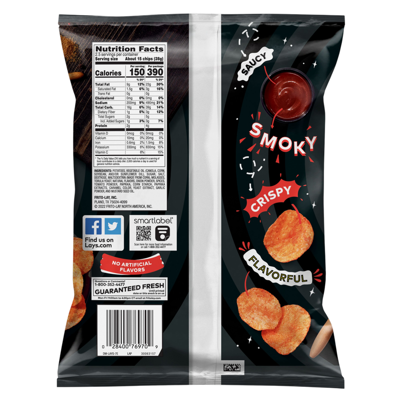 Lays BBQ 2.5oz