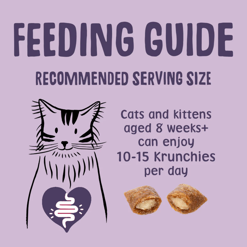 Scrumbles Krunchies Cat Calming Pillow Treats, 60g