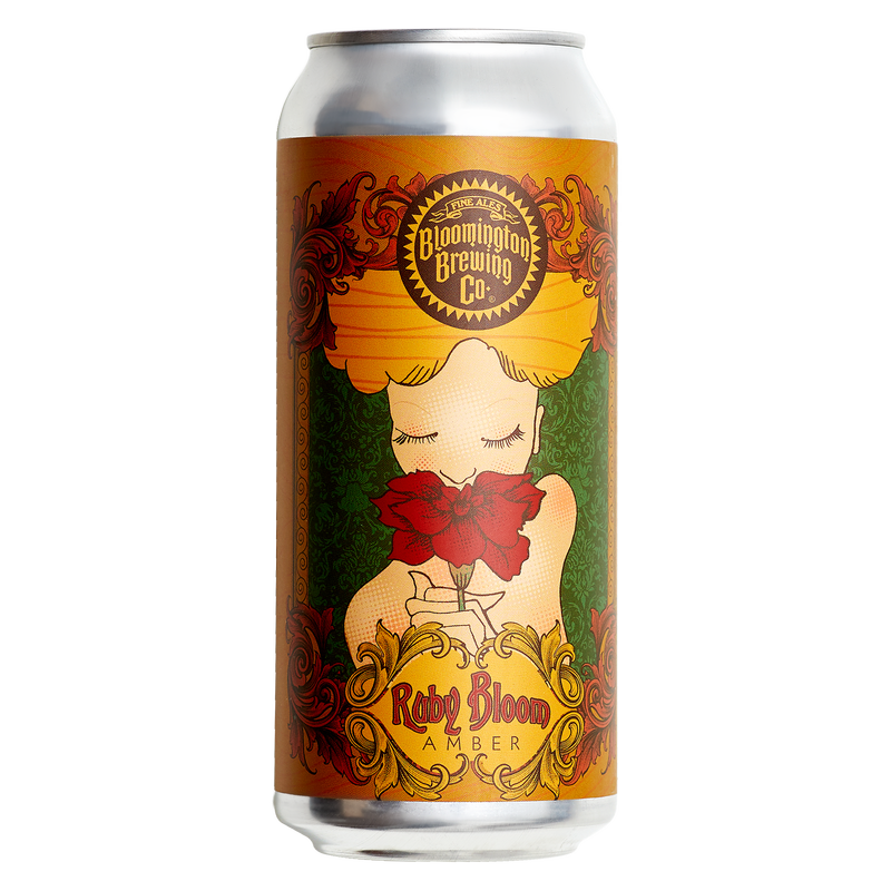 Bloomington Brewing Co. Ruby Bloom Amber Ale 4pk 16oz Cans 6.0% ABV
