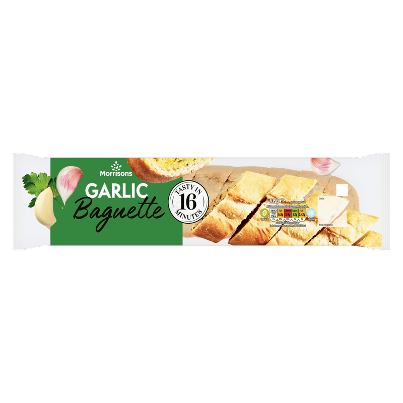 Morrisons Garlic Baguette, 205g