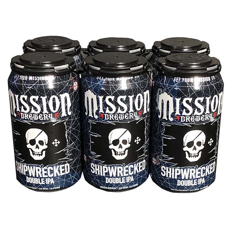 Mission Brewery Shipwrecked Double IPA 6pk 12oz Cans