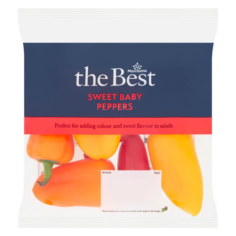 Morrisons The Best Sweet Baby Peppers, 200g