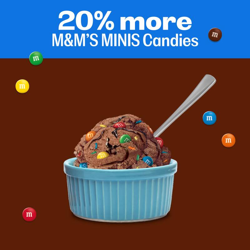 M&M's Chocolate Ice Cream with M&M'S Minis Candies 14oz