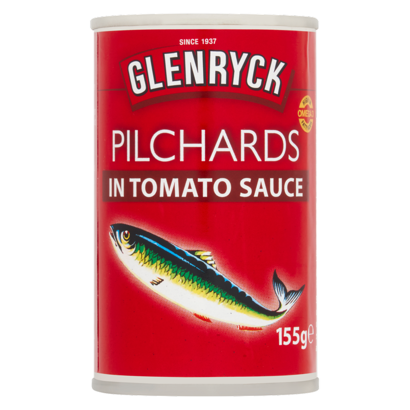 Glenryck Pilchards in Tomato Sauce, 155g