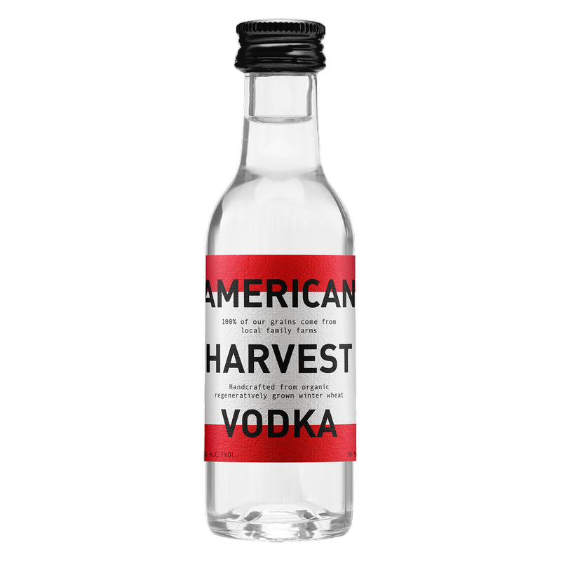 American Harvest Red Organic Vodka 50ml