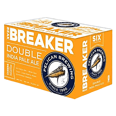 Pelican Brewing Beak Breaker Double IPA 6pk 12oz Can