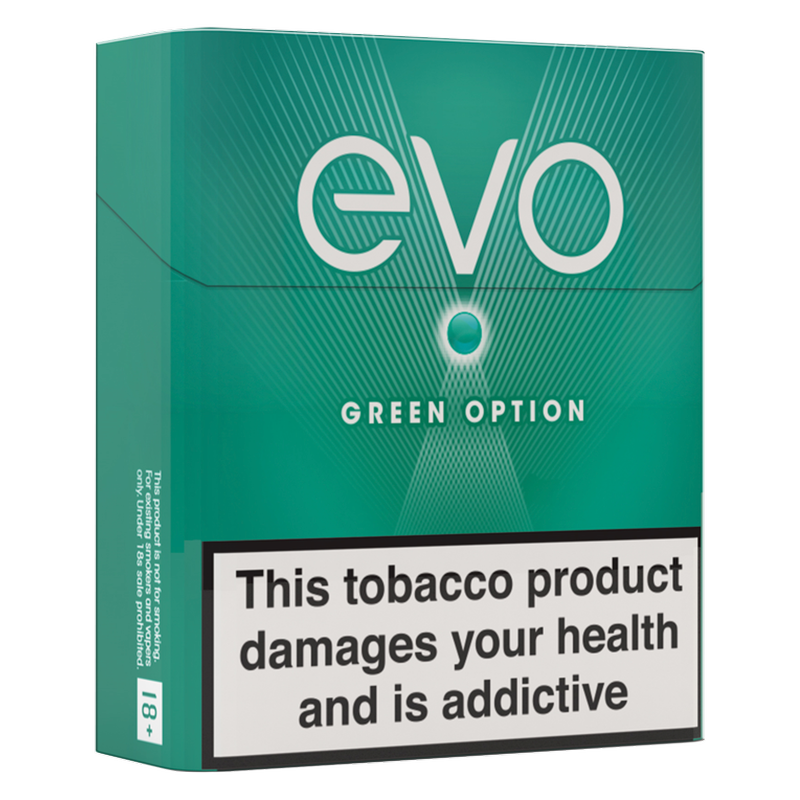 Evo Tobacco Sticks Green Option GB, 20pcs