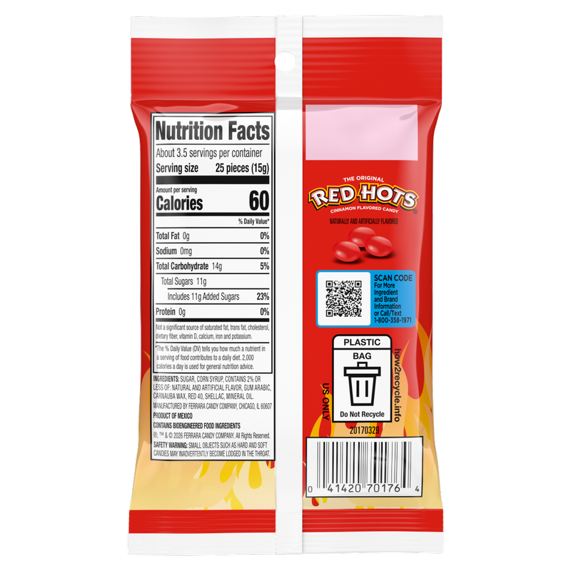 Red Hots Pocket Pack, 2 oz