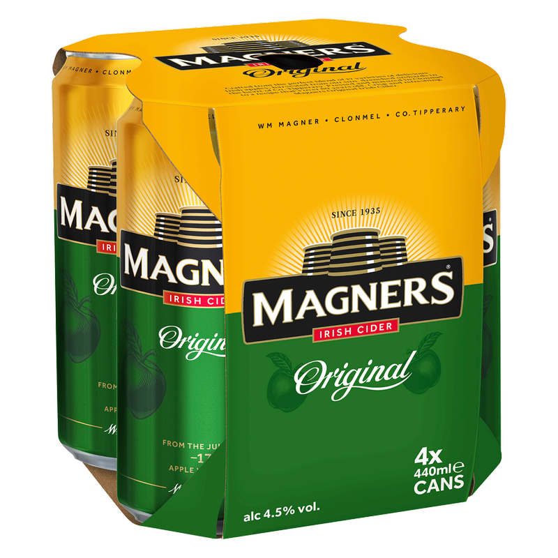 Magners Original Irish Cider, 4 x 440ml
