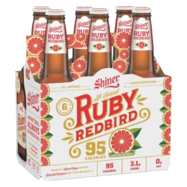 Shiner Bock Ruby Redbird 6pk 12oz Btl 4% ABV