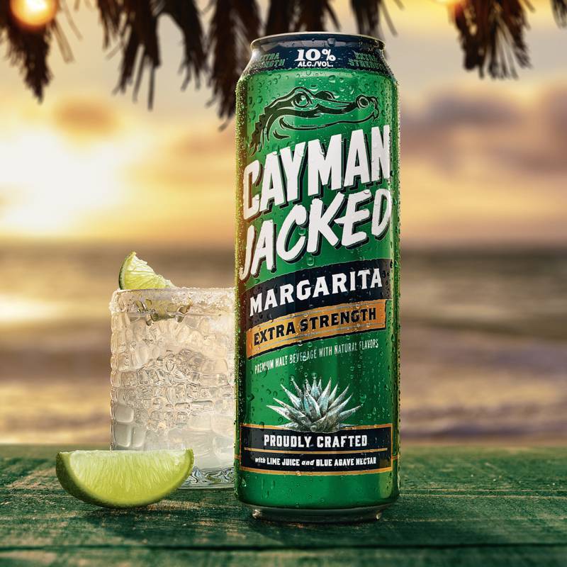 Cayman Jacked Margarita Tropical, lata de 19.2 oz