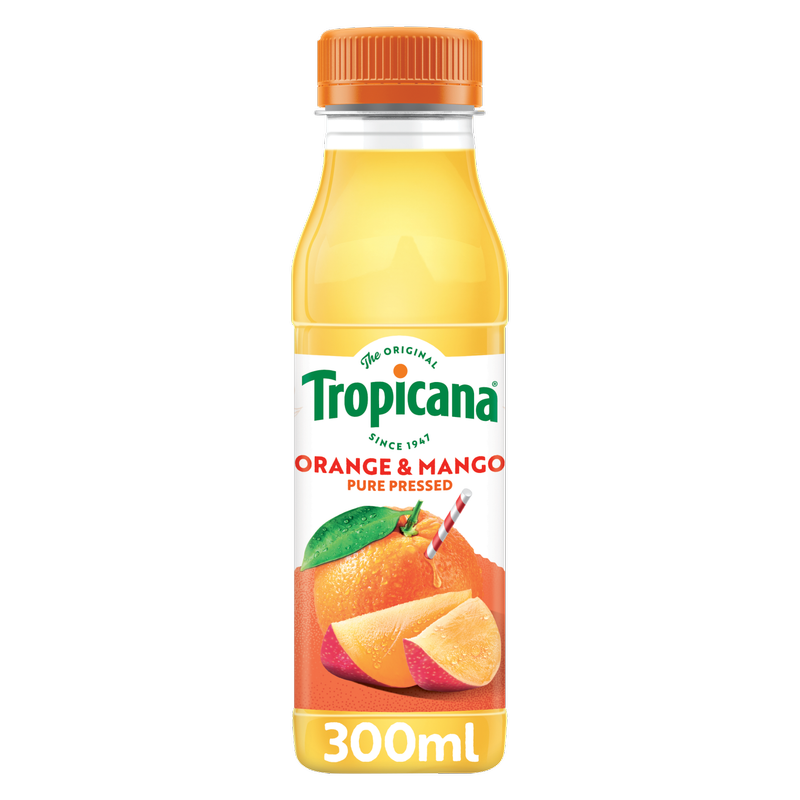 Tropicana Orange & Mango Juice, 300ml