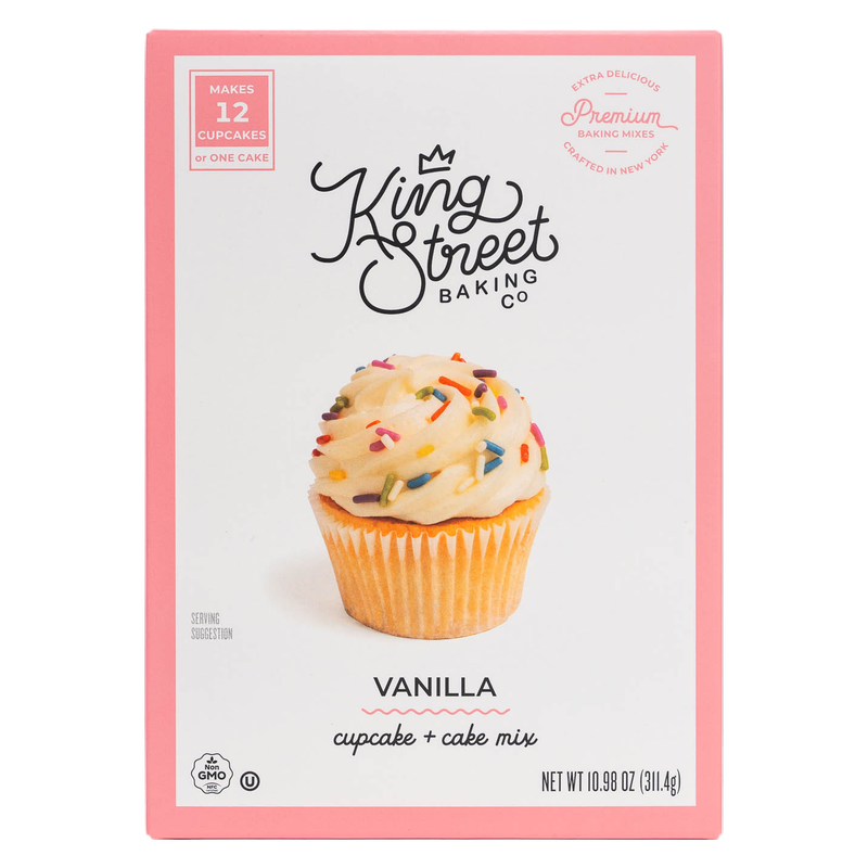 King Street Baking - Vanilla Cupcake & Cake Baking Mix 10.98oz