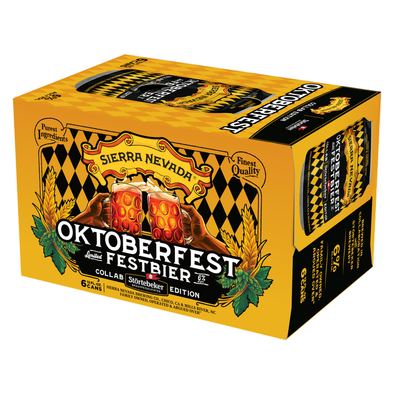 Sierra Nevada Oktoberfest Festbier 6pk 12oz Can 6% ABV