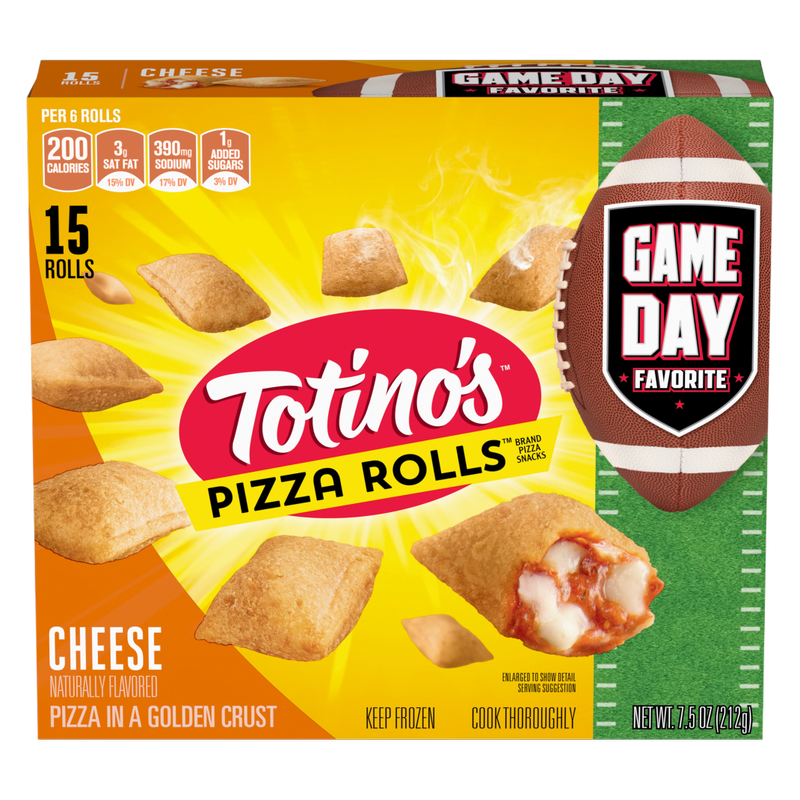 Totino's Frozen Cheese Pizza Rolls Cheese 15ct 7.5oz