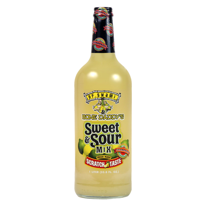Dr. Swami & Bone Daddy's Low Cal Sweet & Sour Mix 1L Btl