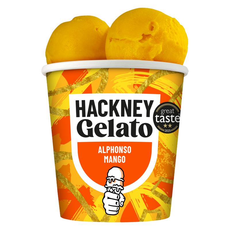 Hackney Gelato Alphonso Mango Sorbet, 460ml