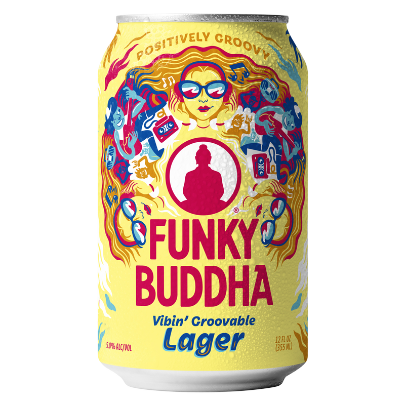 Funky Buddha Vibin' Groovable Lager 6pk 12oz Can 5.0% ABV