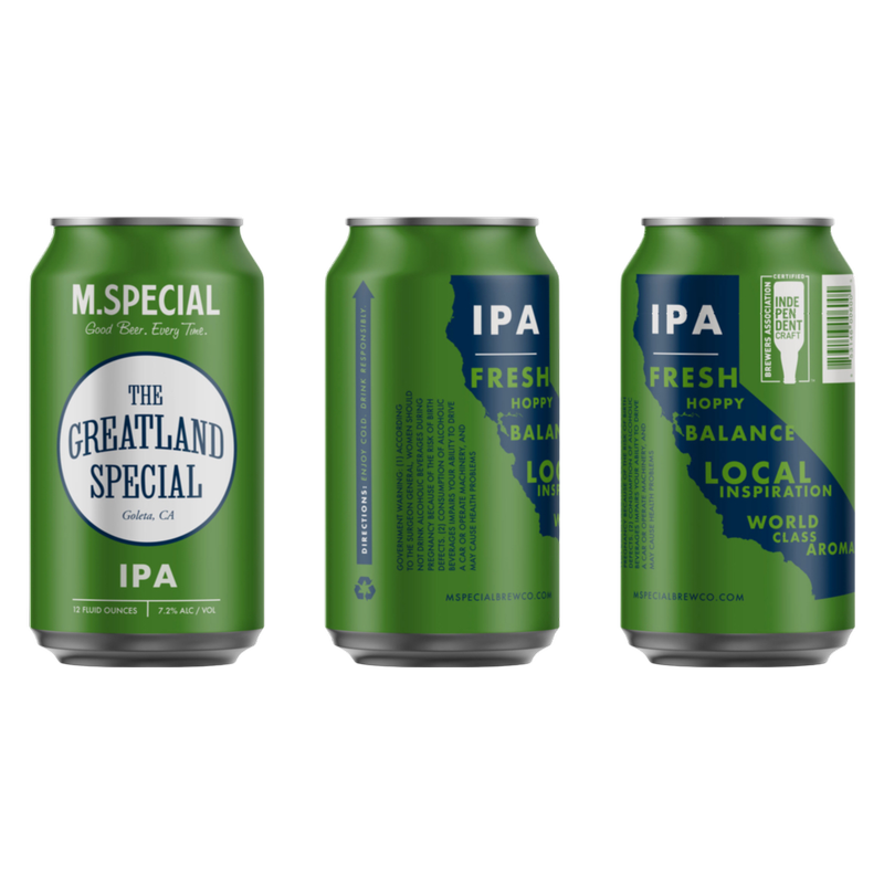 M. Special Brew Co. The Greatland Special IPA 6pk 12oz Can 