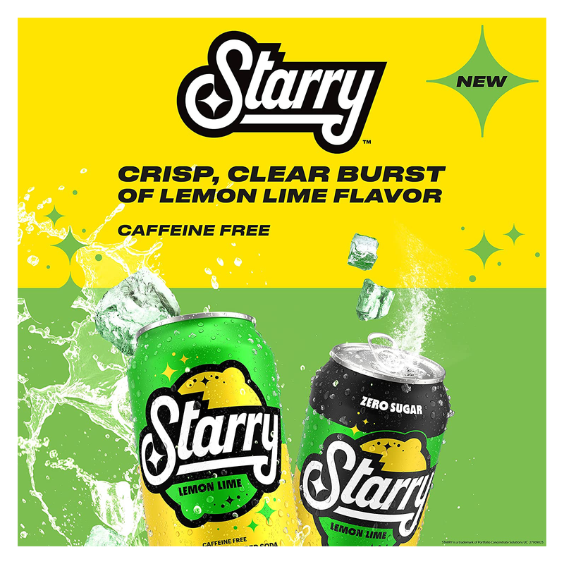 Starry Lemon Lime 20oz Bottle