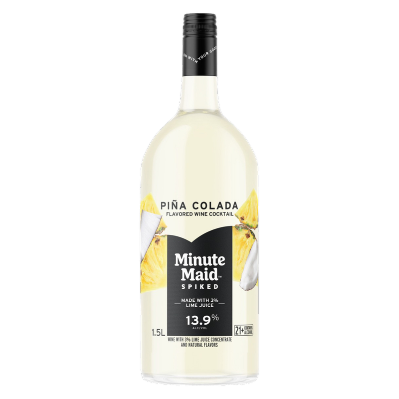 Minute Maid Spiked Flavored Wine Cocktail Piña Colada