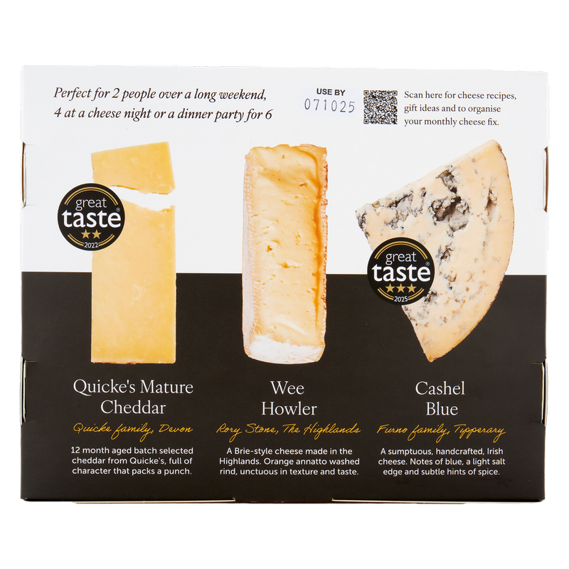 Reduced - cheesegeek Cheese for the Brave Three Selection, 425g