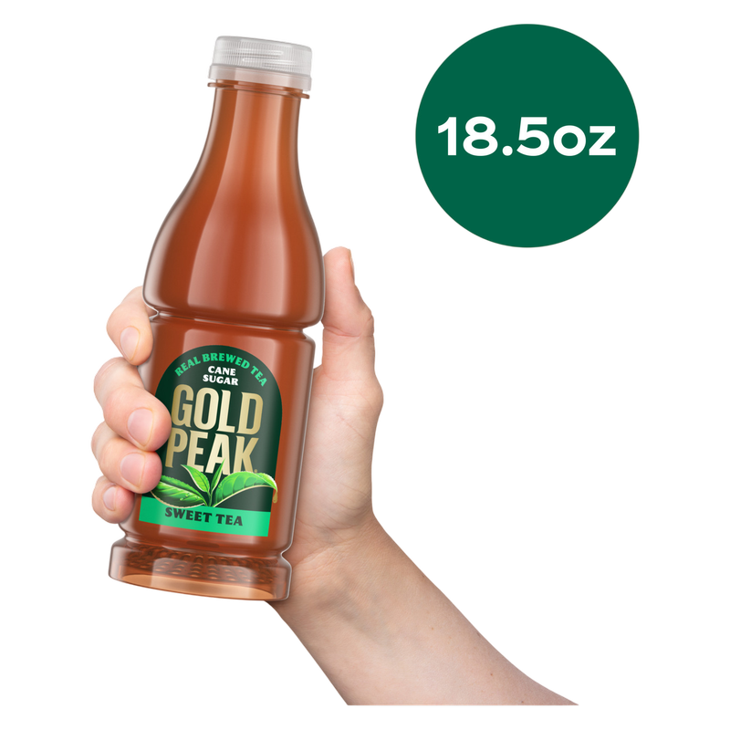 Gold Peak Sweetened Black Tea Bottle, 18.5 fl oz