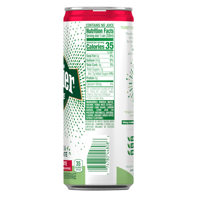 Perrier Energize Pomegranate 11.15oz Can