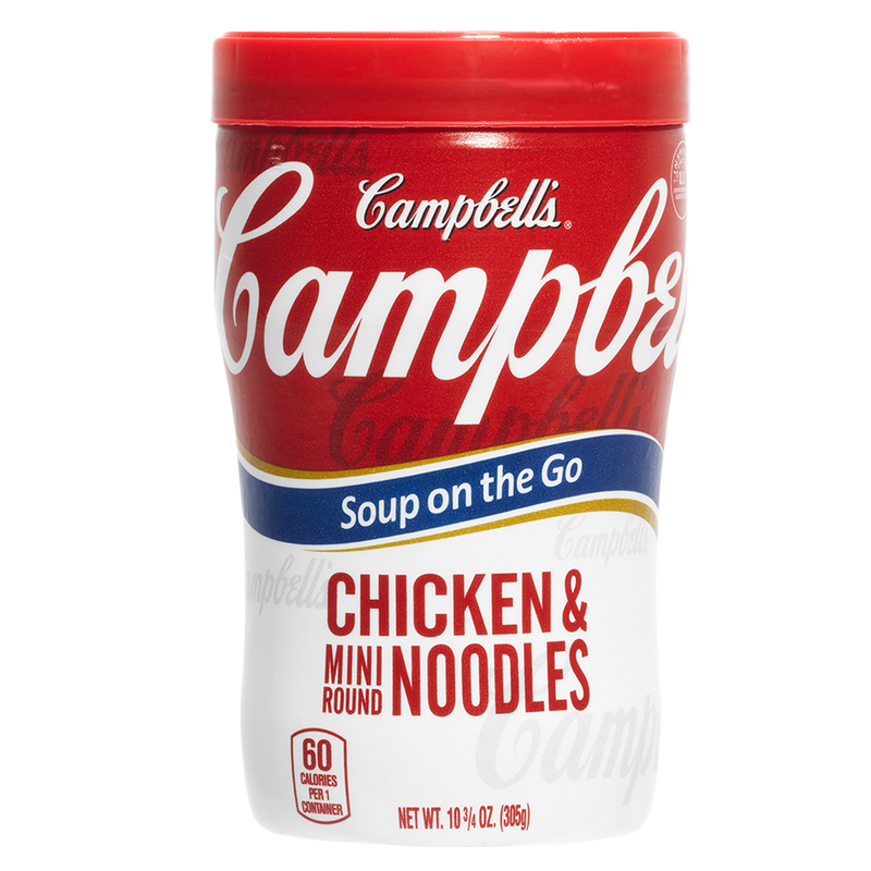 Campbell's Soup on the Go Chicken and Mini Round Noodles 10.75oz